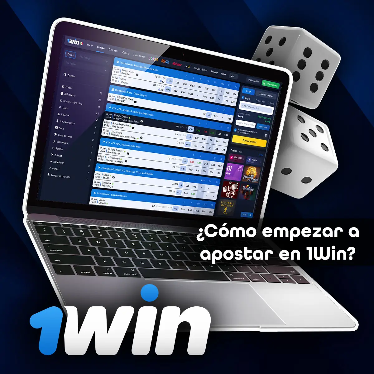 ¿Cómo puedo apostar en 1win México?