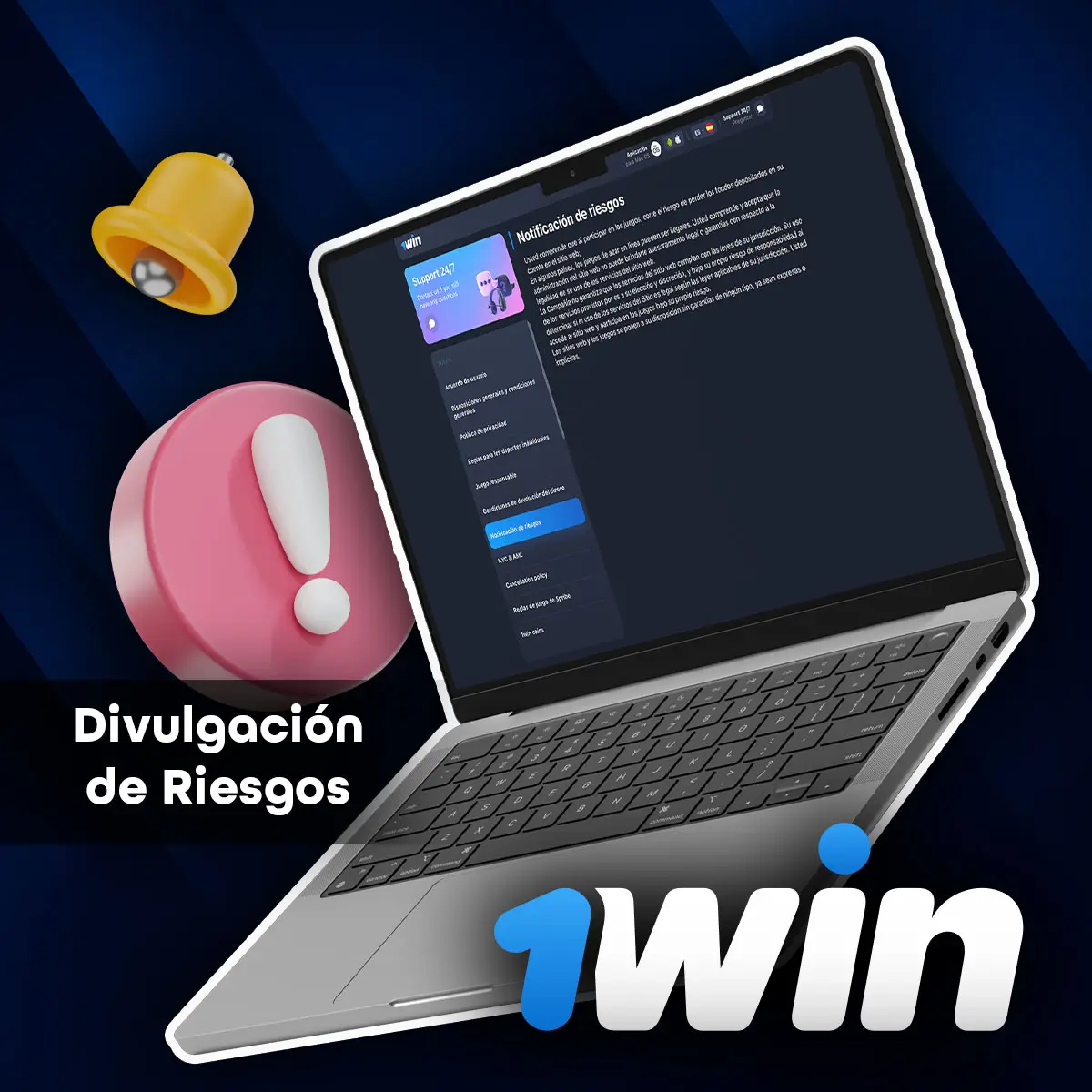 BOXEO, DEPORTES DE COMBATE: La acción comienza al sonar el gong. Si la pelea se interrumpe sin un ganador, las apuestas se anulan; si hay un resultado, se basa en este. Las variaciones en el número de asaltos no affectarán las apuestas de resultados. El conteo de asaltos completos influye en las apuestas. Si un luchador no entra al cuadrilátero, la pelea se considera finalizada en la ronda anterior.