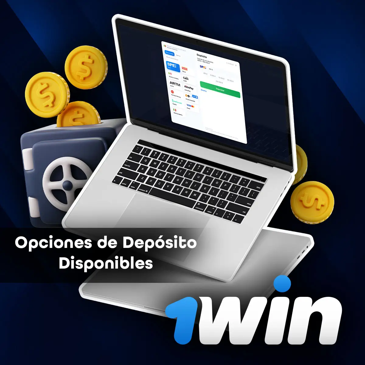 Los servicios de pago más efectivos para hacer depósitos en 1Win