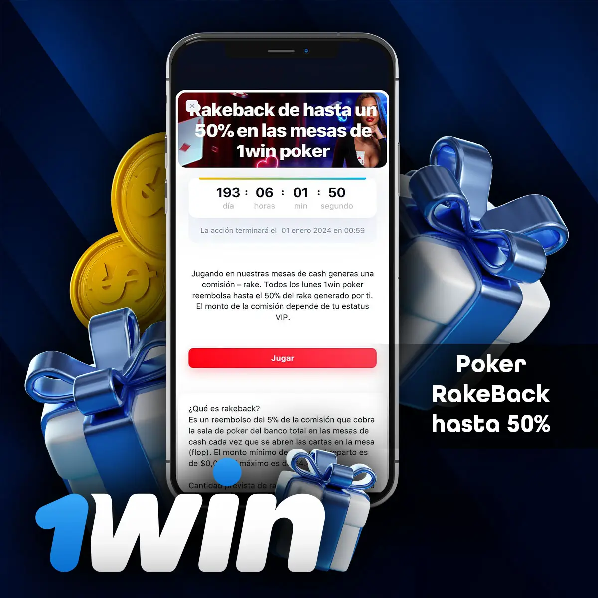 Requisitos del sistema para la aplicación 1Win en Android.