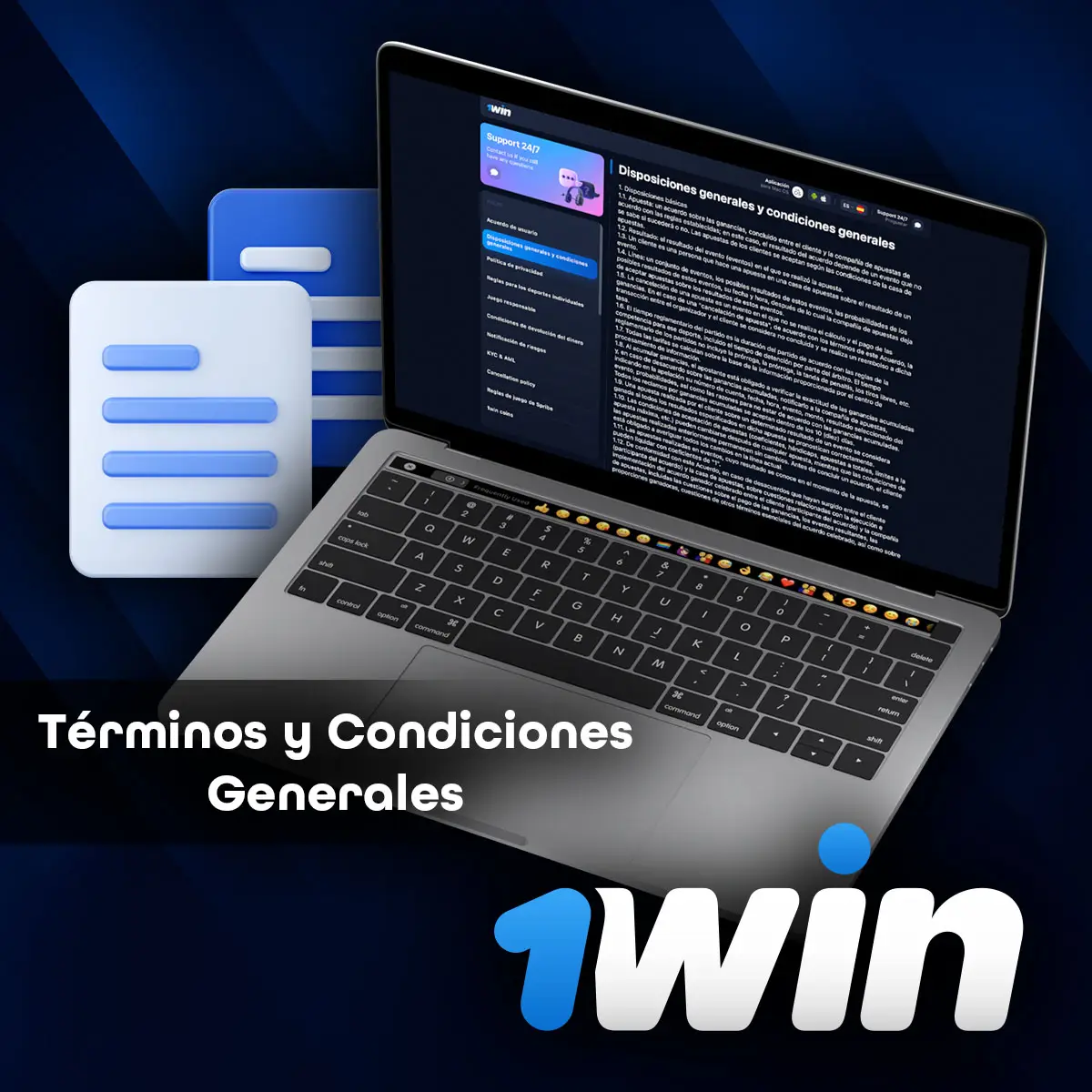 Condiciones generales de 1Win en su modalidad de apuestas