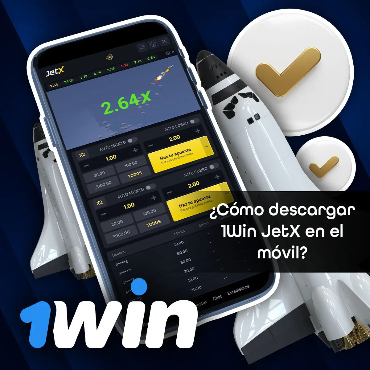Cómo instalar la aplicación de 1Win en dispositivos Android o iOS en México