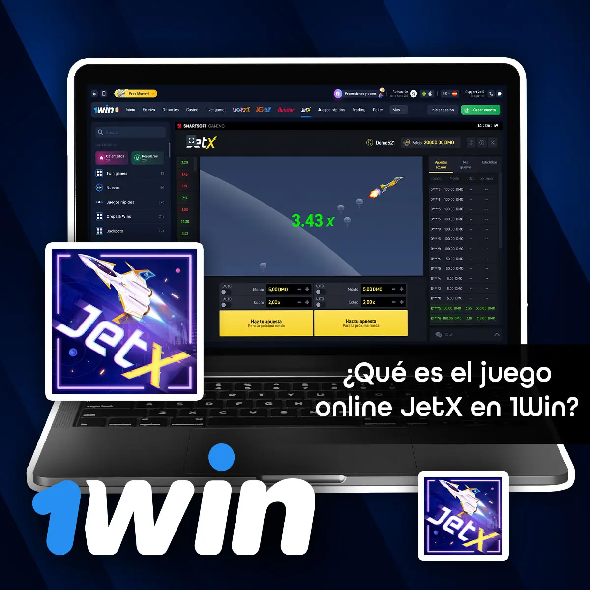 ¿Qué hace que JetX de 1Win sea tan popular en México?