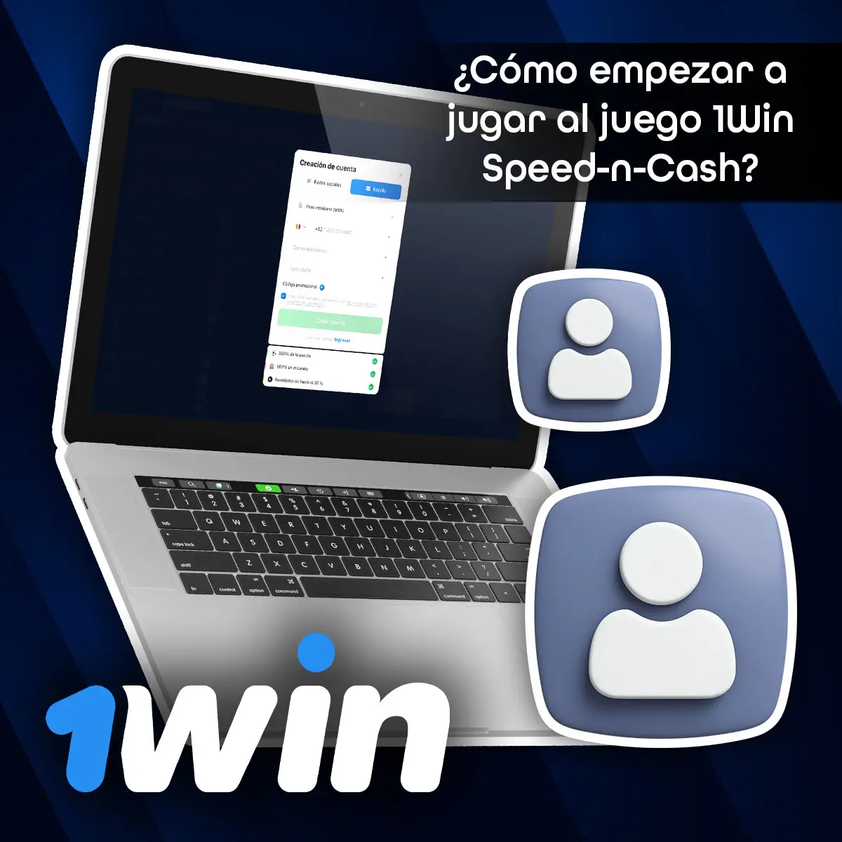 Regístrate en el sitio oficial de 1Win México y comienza tu experiencia en Speed N Cash.