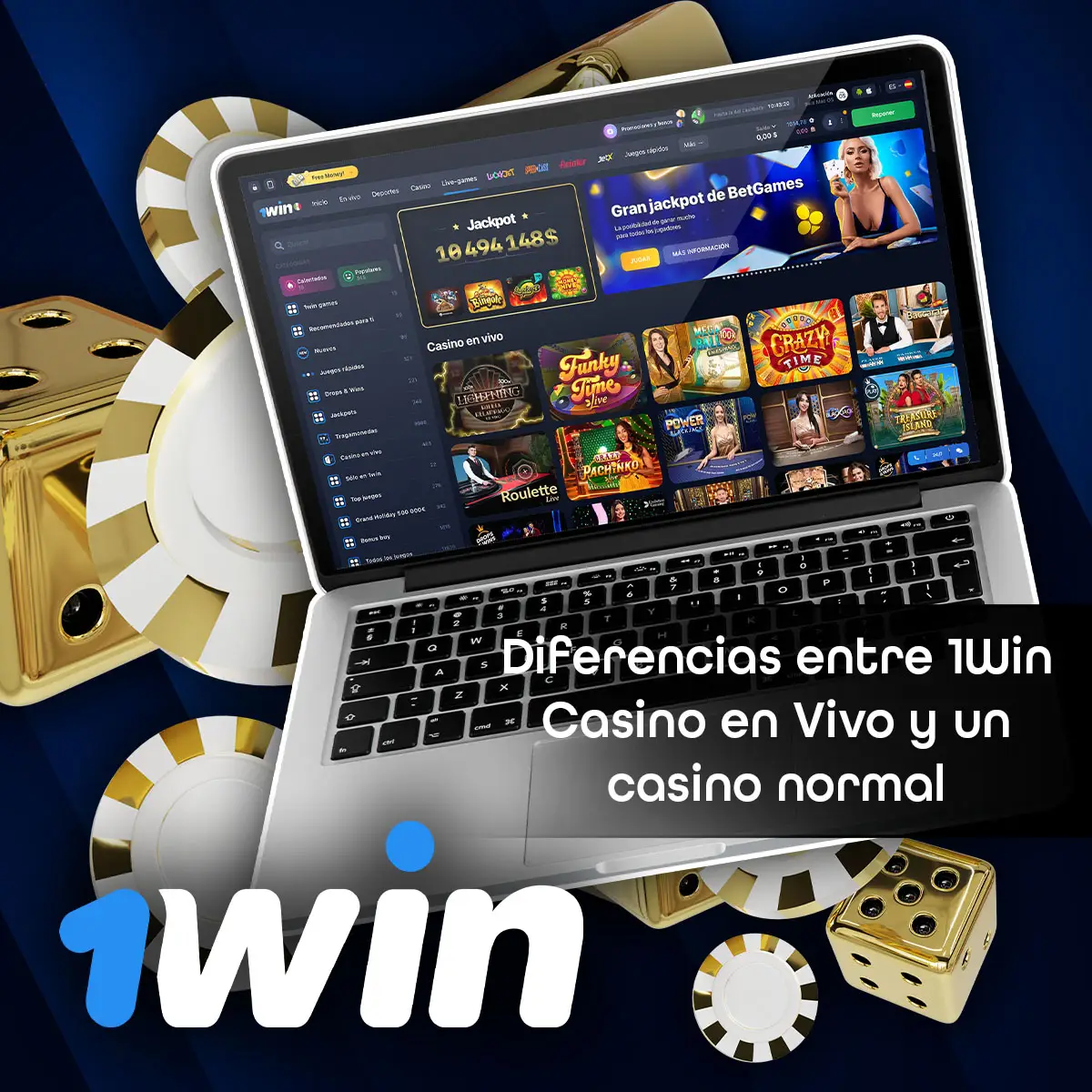 El casino en línea de 1Win ofrece una experiencia de juego auténtica donde puedes interactuar con crupieres humanos a través de transmisiones en vivo.