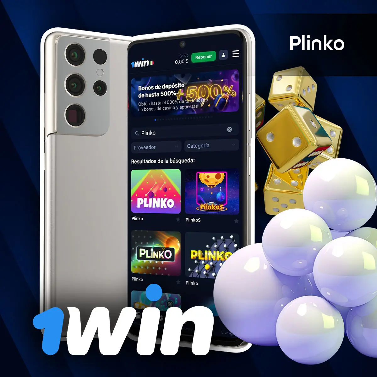 Revisión del juego Plinko en 1Win