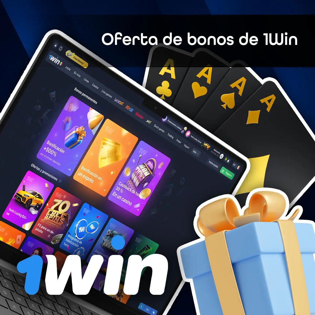 ¡La <b>originalidad y variedad</b> te esperan en 1Win! Si buscas alternativas a las tragamonedas tradicionales y juegos de cartas como el Baccarat,