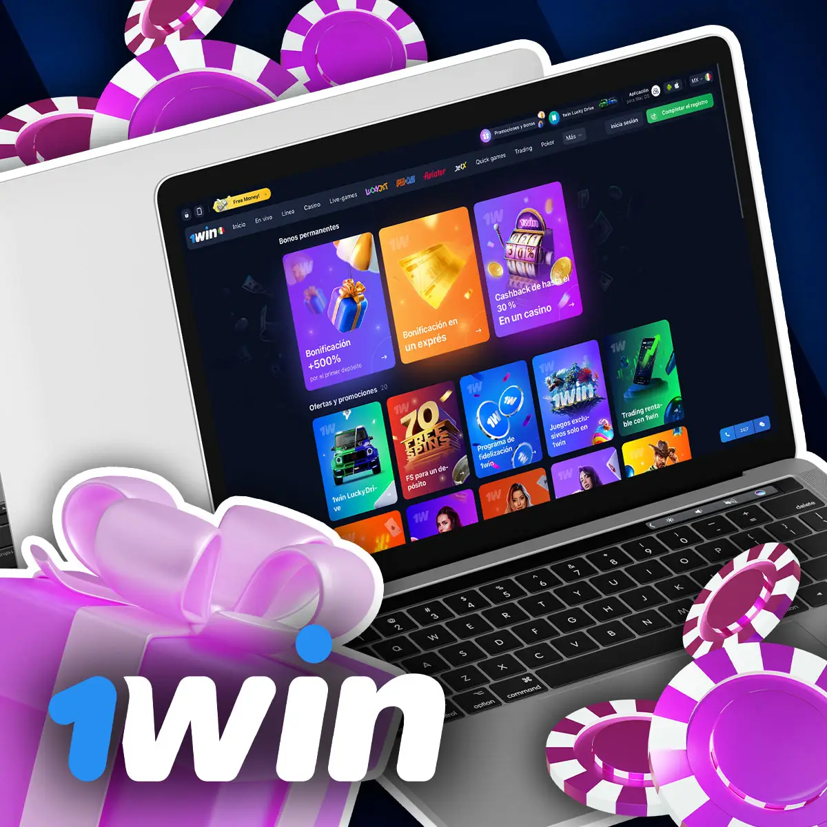 1Win ofrece generosos bonos para nuevos jugadores en México.