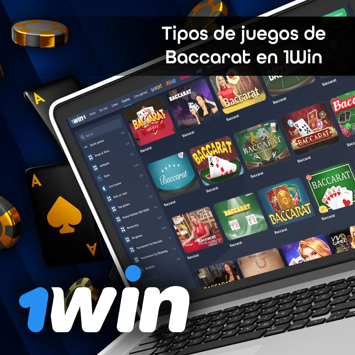 Cómo jugar Baccarat en 1Win: reglas del juego.